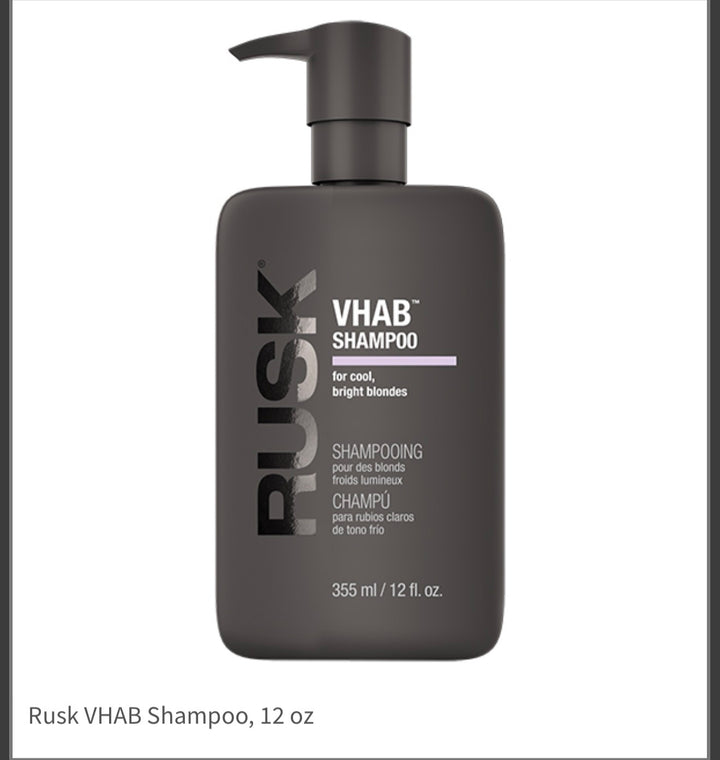 Rusk VHAB Shampoo & Rusk VHAB Conditioner 12 oz