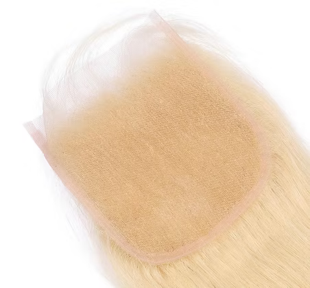 B. Xquisit 4 x 4" Blonde HD Closure