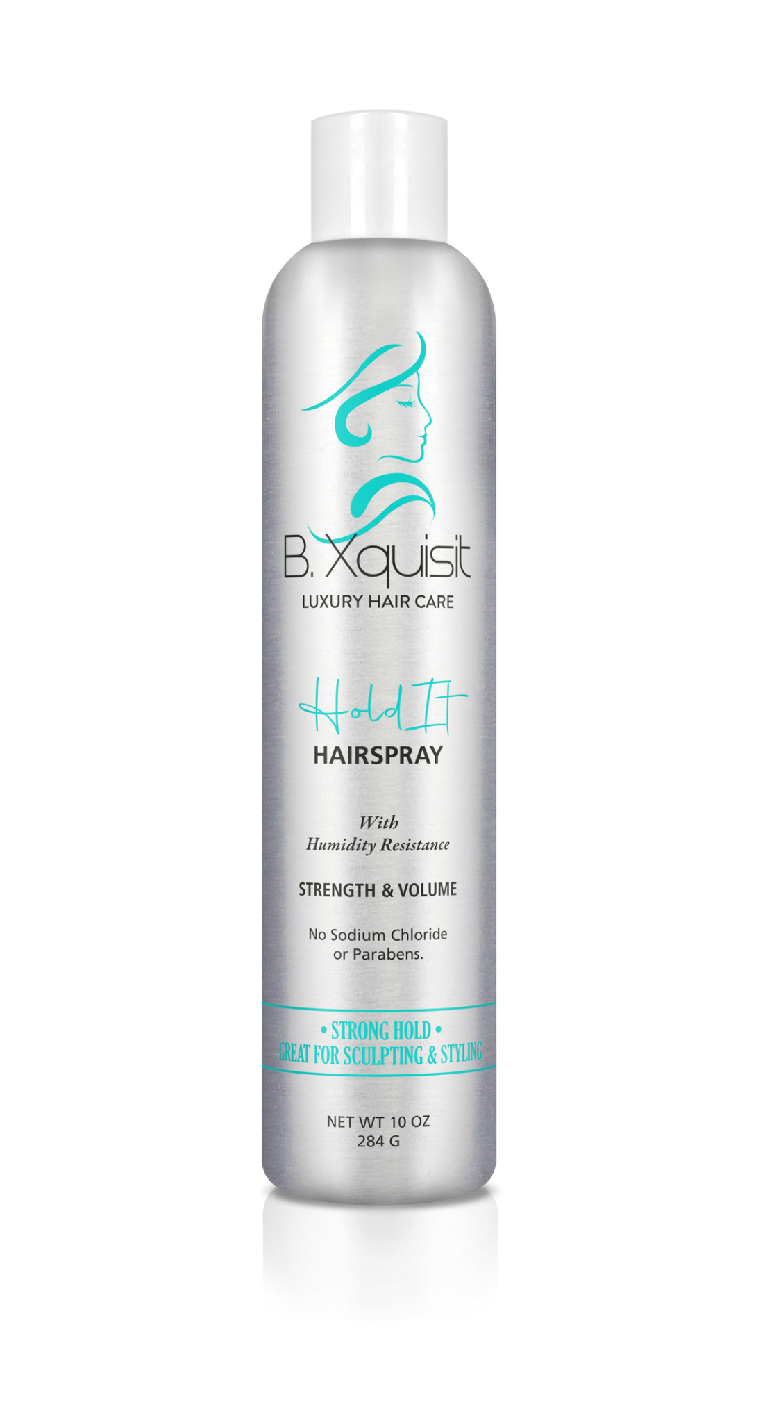 B. Xquisit Hold It Hairspray with humidity resistance for strength and volume